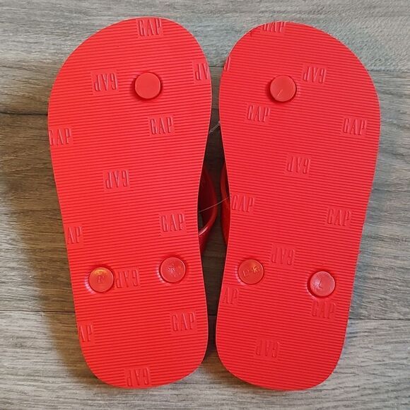 New With Tags Gap Kids / Star Wars™ Red Size 12/13 Flip Flops - Picture 7 of 10